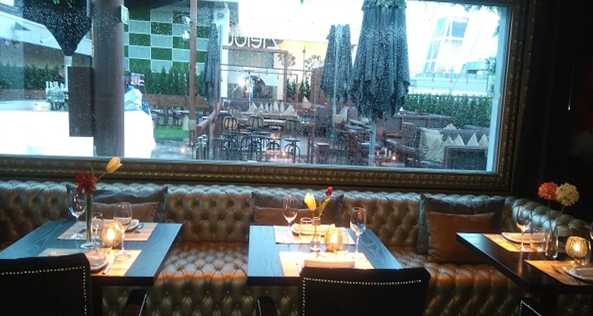 Restaurante Zielou, Nueva York  bajo el cielo de Madrid