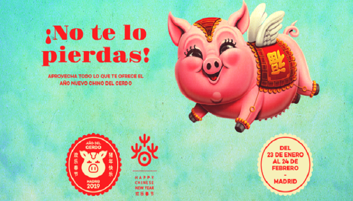 ¡Feliz año nuevo chino! estrenamos el año del cerdo