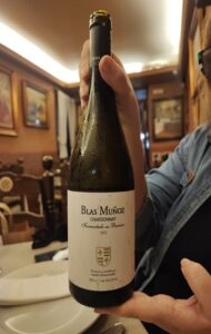 la taberna de Antonio Sánchez, Chardonay-Blas-muñoz. Te veo en Madrid