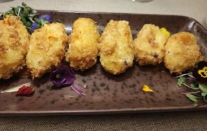 la taberna de Antonio Sánchez, croquetas. Te veo en Madrid