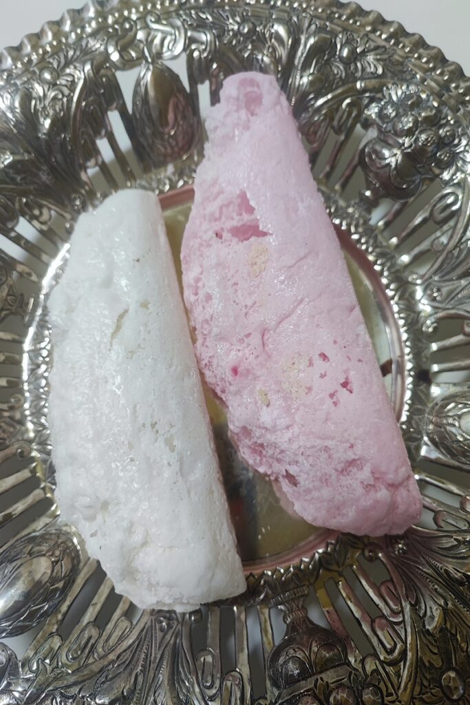 Azucarillos del Riojano un dulce típico de las fiestas de San Isidro.