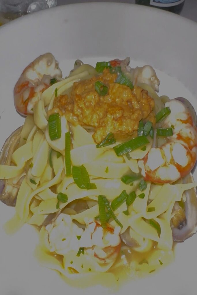 Delicioso este tagliatelle de mar del restaurante Merci. teveoenmadrid.com blog de gastronomía, restauración y ocio en Madrid