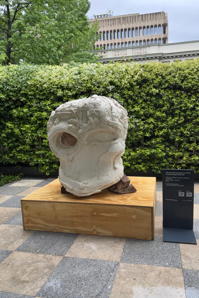 Venize head, thomas Houseago