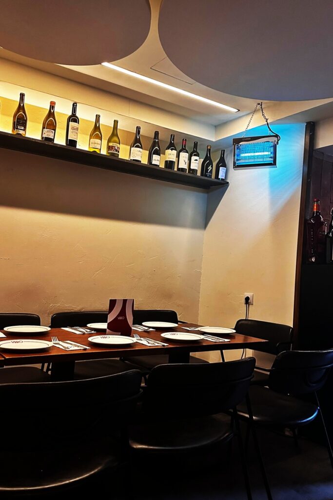 Restaurante Vrro de la calle Serrano