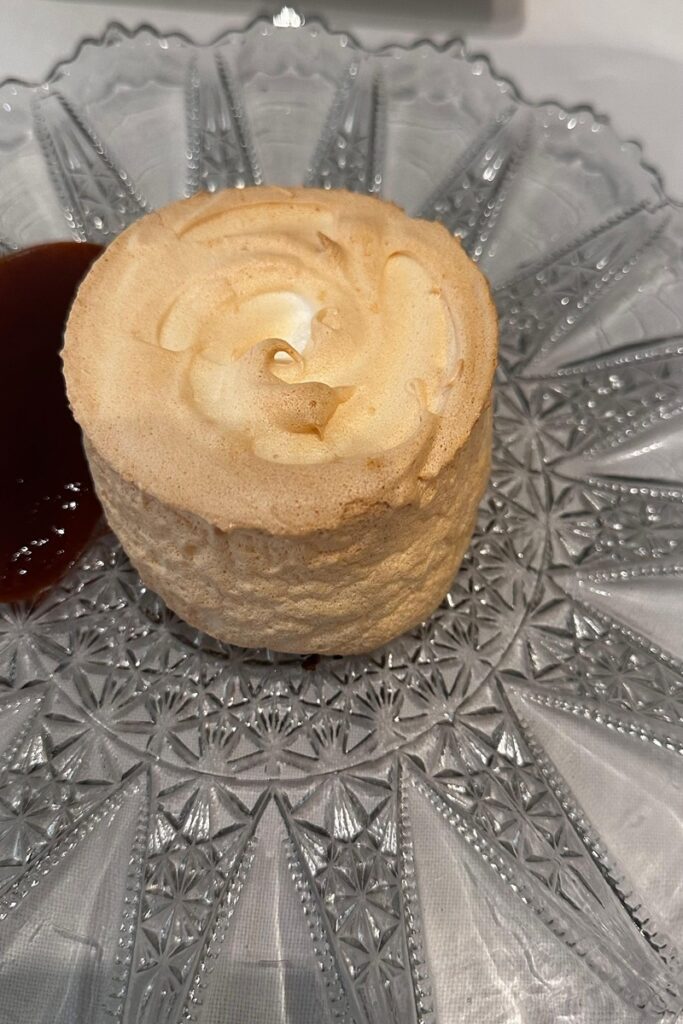 Tarta de limón del restaurante Barrera