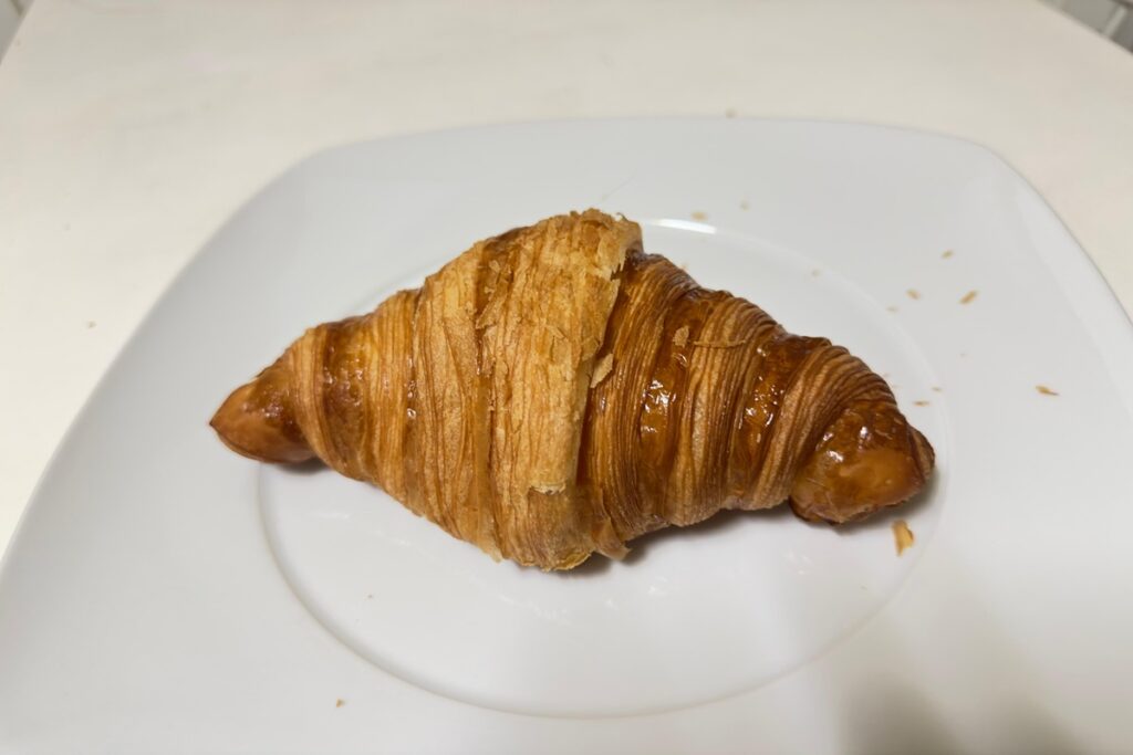 Delicioso croissant de obrar Madrid
