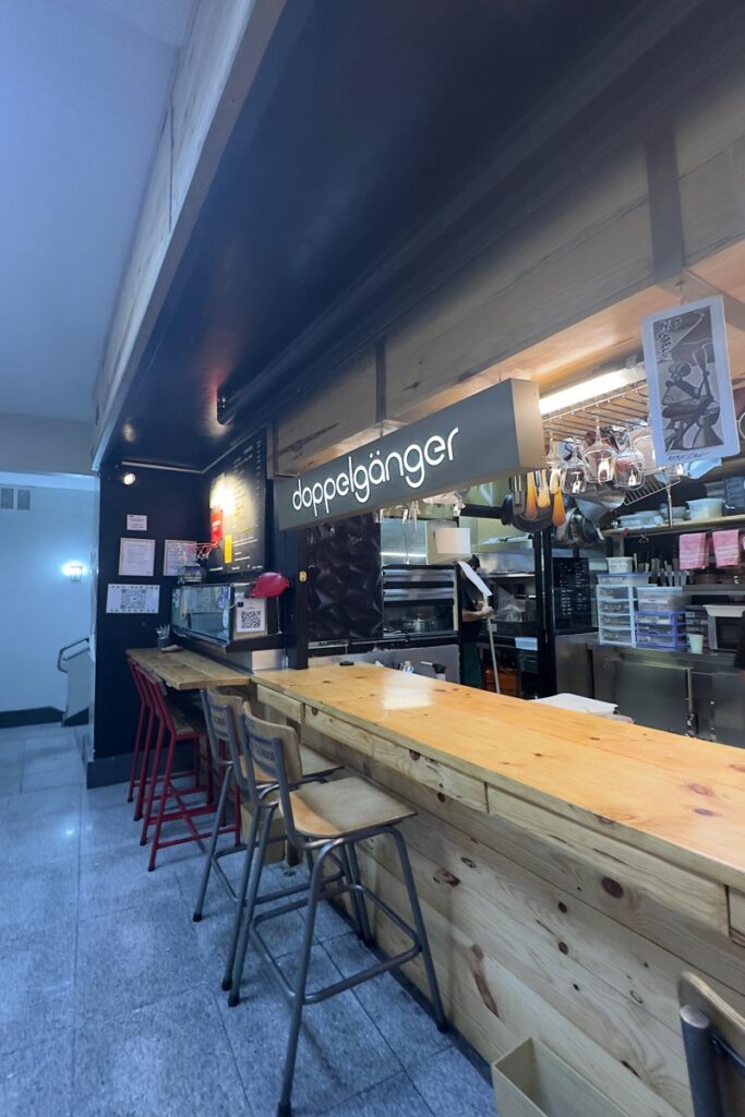 Restaurante Doppelgänger en el mercado de Antón Martín