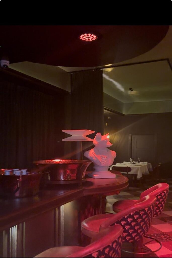 Restaurante Fox, zona de copas