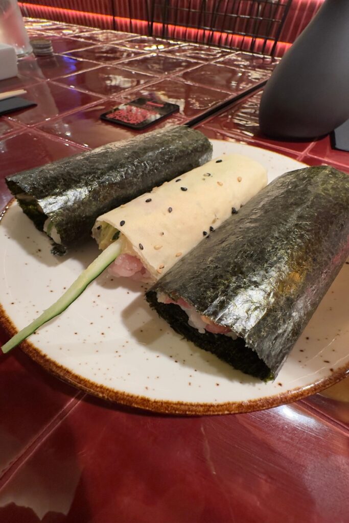 Hand rolls de Baro Hand Roll Bar