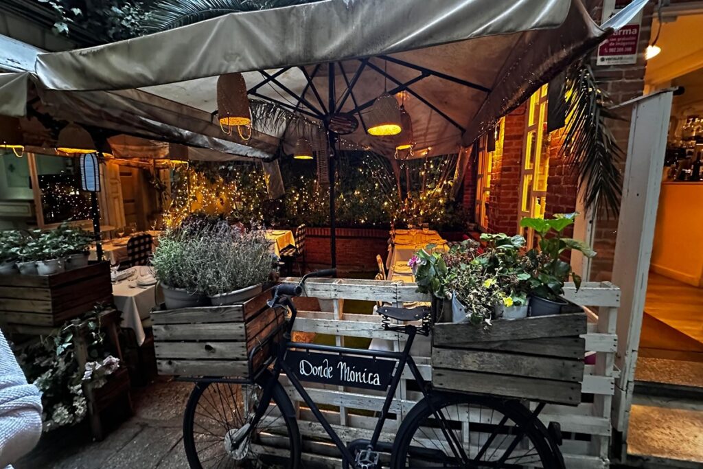 Donde Mónica la terraza más romántica de Madrid
