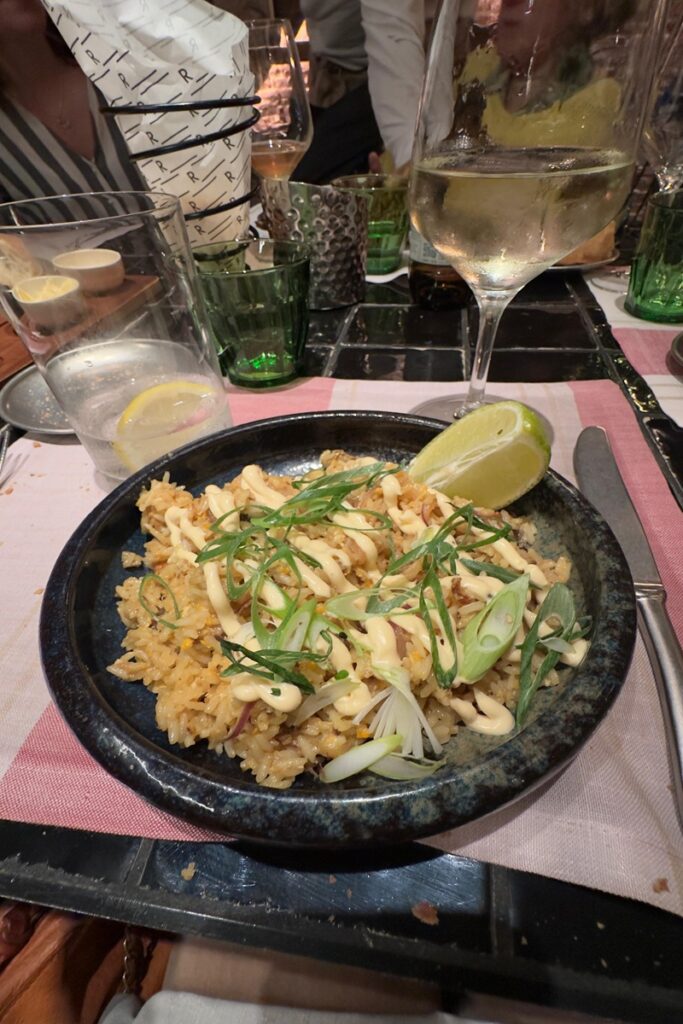 Arroz Chaufa, restaurante Raimunda