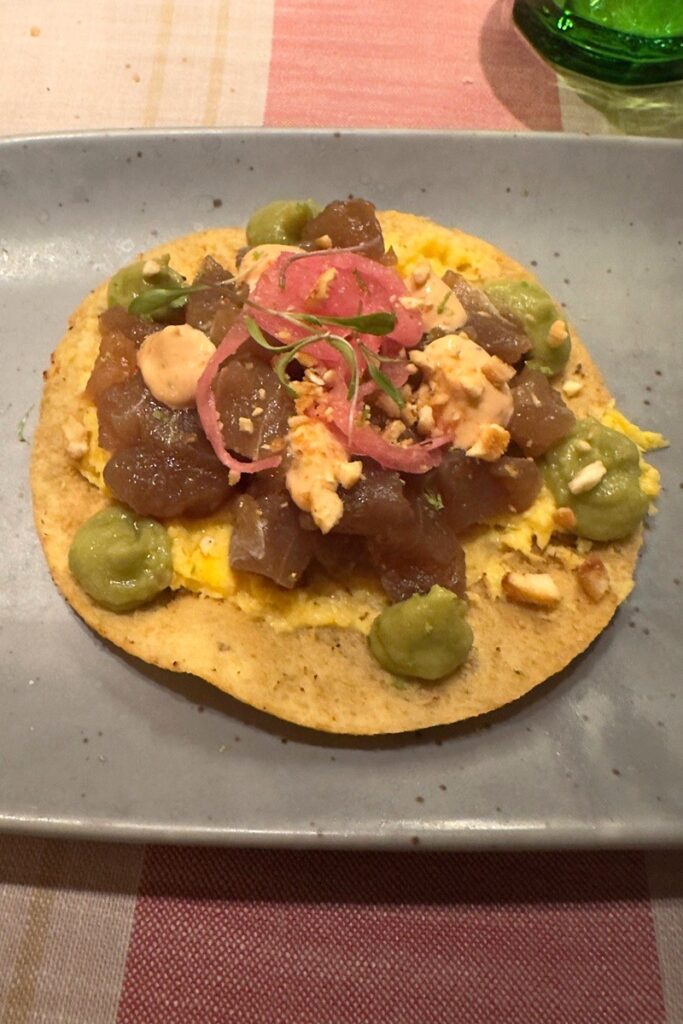 Tacos de secreto  del restaurante Raimunda