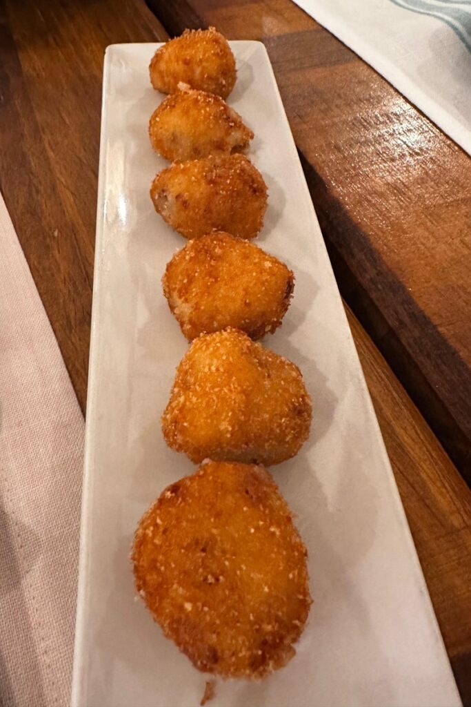 Donde Mónica, croquetas de jamón ibérico